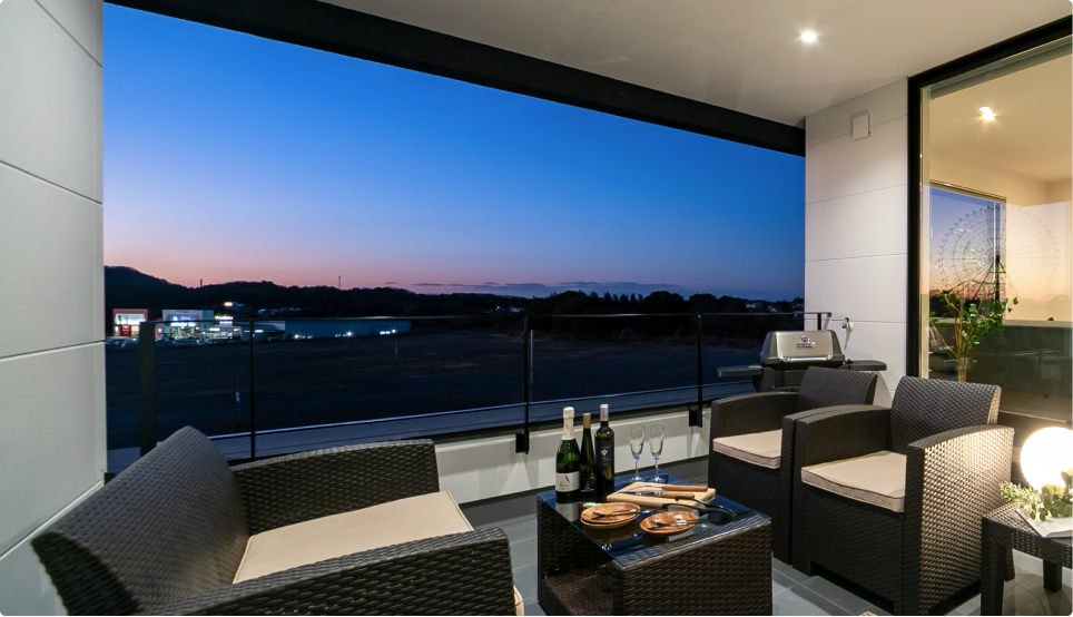 花火大会もお部屋から楽しめます