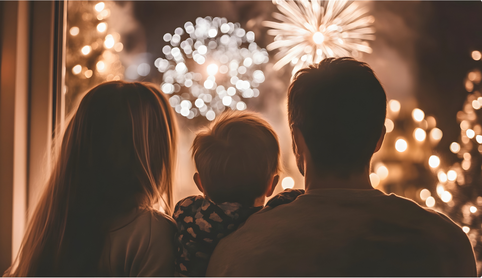 花火大会もお部屋から楽しめます