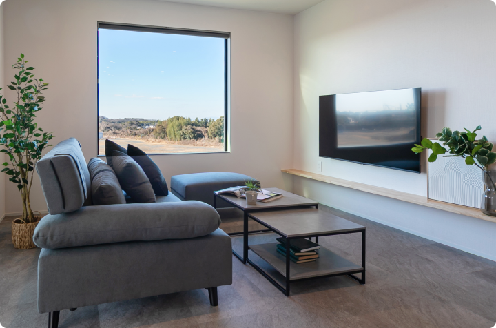 テレビ、Bluetoothスピーカー